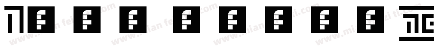Neon typeface字体转换